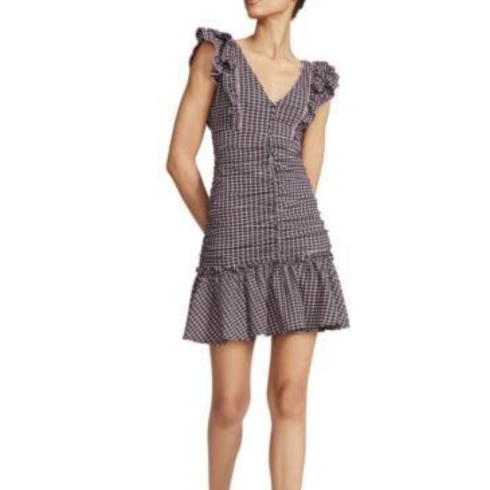 Betsy Johnson, party mini sheath dress, size 12.